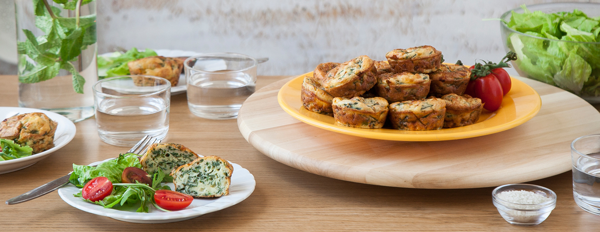 פשטידת תרד וגבינות