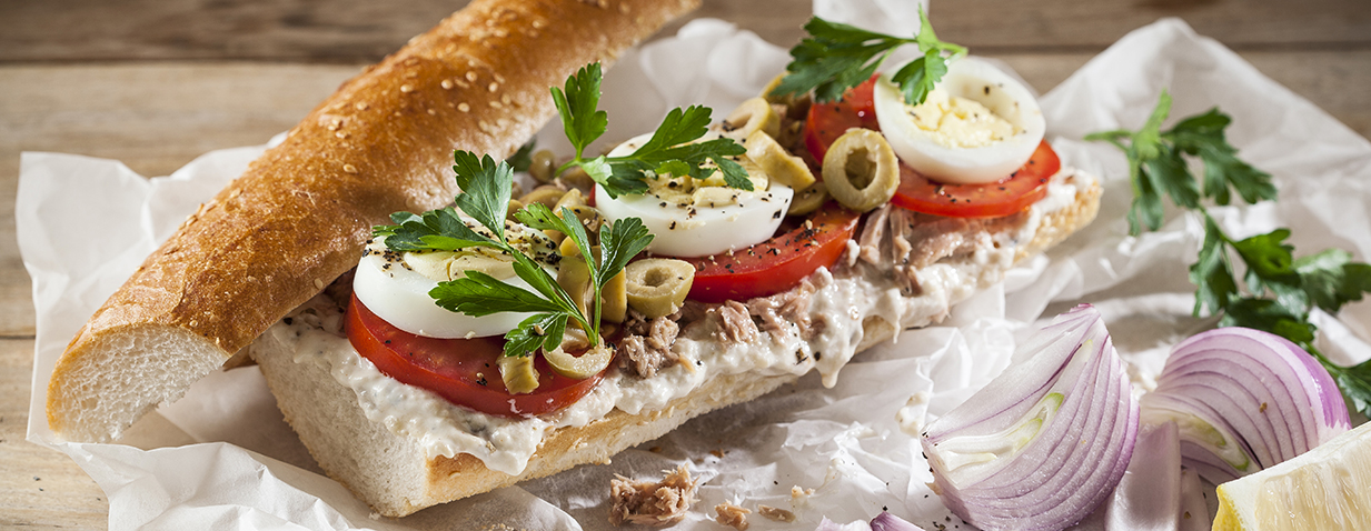 סנדביץ' בסגנון תוניסאי – סביח