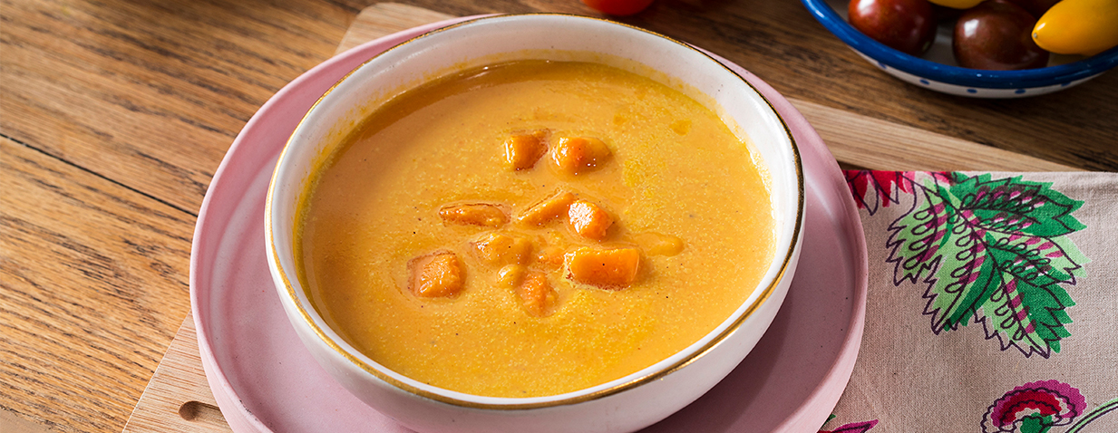 מרק דלעת ובטטה