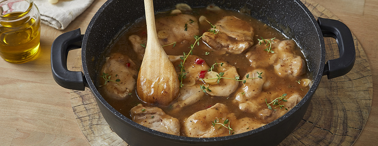 פרגיות ברוטב שום ודבש